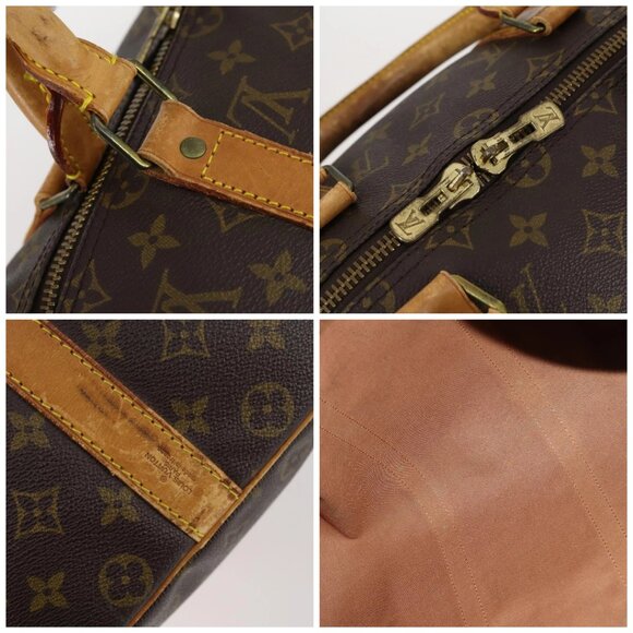 LOUIS VUITTON Monogram Keepall Bandouliere 50 Boston Bag - Picture 14 of 15